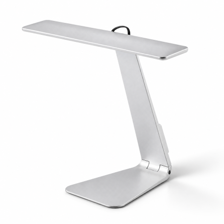 Atmosferă & Ambient - Lampă de Birou LED Smart Silver cu 3 Trepte de Luminozitate și USB-C