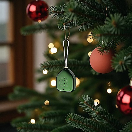 Audiobox Decorativ cu Sunete de Crăciun Jingle Bells Green Sparkles [2]