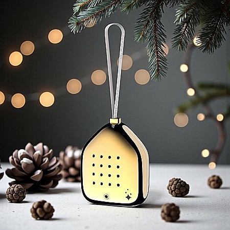 Audiobox Decorativ cu Sunete de Crăciun Jingle Bells Gold Glow [2]