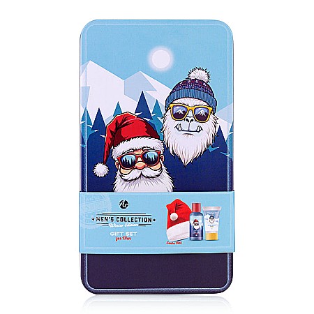 Cadouri pentru El - et Cadou Crăciun Bărbați Accentra Winter Edition cu Căciulă Moș Crăciun