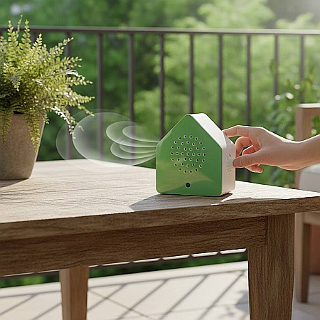 Audiobox cu Cântec de Privighetoare Satellitebox Nightingale Classic Verde [1]