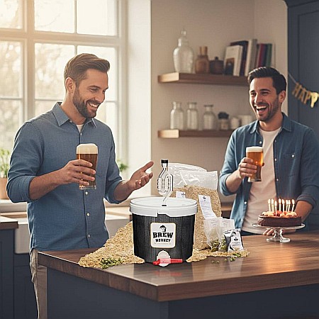 Kit Cadou Bere Artizanală IPA Brew Monkey Luxe cu 13 Sticle, 5 L [3]