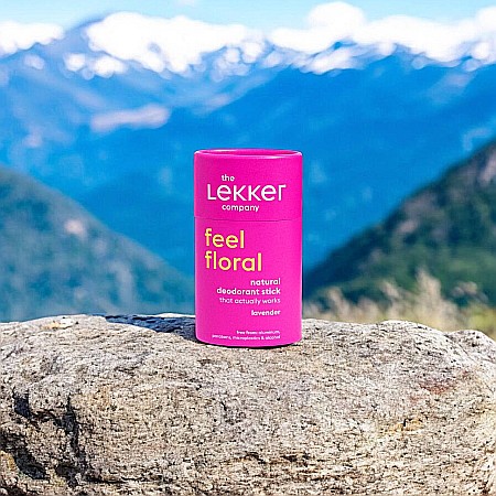 Deodorant Stick Natural The Lekker Company Feel Floral Lavandă 40 g [3]