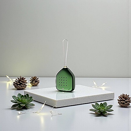 Audiobox Decorativ cu Sunete de Crăciun Jingle Bells Green Sparkles [5]