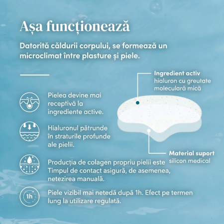Plasture APRICOT pentru Frunte cu Acid Hialuronic pentru Hidratare și Riduri [5]
