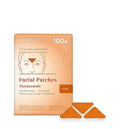 Plasturi APRICOT - Plasturi APRICOT cu Niacinamidă pentru Ten Gras și Textură Neuniformă – 100 buc.