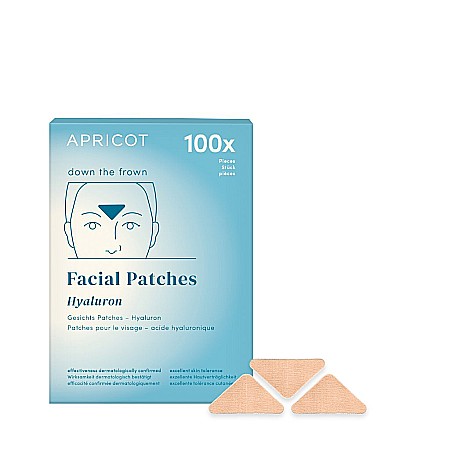 Plasturi APRICOT - Plasturi APRICOT cu Acid Hialuronic pentru Față și Riduri de Expresie – 100 buc.