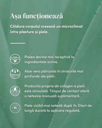 Plasturi Antirid APRICOT pentru Ochi și Tâmple cu Aloe Vera, Silicon Medical, 2 Bucăți, 30 Aplicări [1]