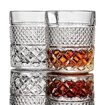 Set Cadou Pahare Whisky R.O.C.K.S. Admiral, 4 Pahare din Cristal [3]