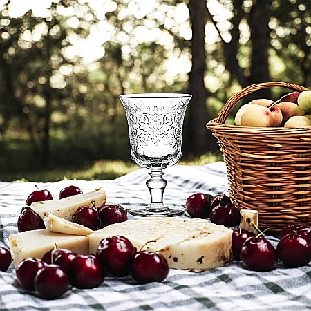 Set 6 Pahare de Vin Amboise La Rochère din Sticlă Presată Franceză 260 ml [3]