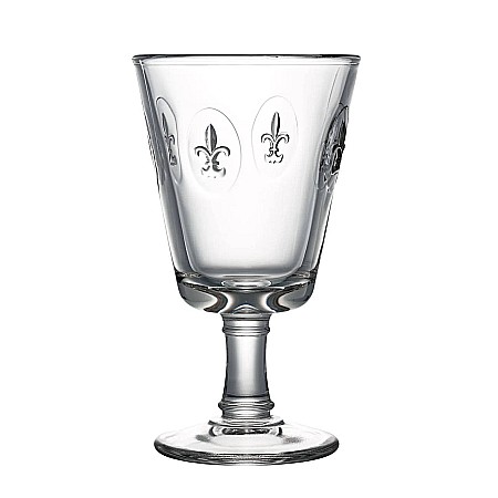 Set 6 Pahare de Vin Fleur de Lys La Rochère din Sticlă Presată 240 ml [1]