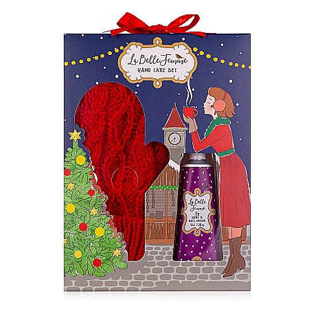 Cadouri pentru Ea - Set Cadou Crăciun Femei Accentra La Belle Femme Noel cu Mănuși