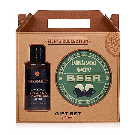 Cadouri - Set Cadou Bărbați Accentra Men's Collection cu Gel de Duș și Suporturi pentru Bere