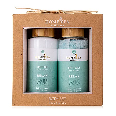 Cadouri pentru Ea - Set Cadou Femei Accentra Home Spa cu Ulei și Sare de Baie