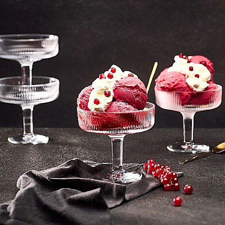 Set 6 Cupe Alice La Rochère din Sticlă Presată Franceză 330 ml [2]