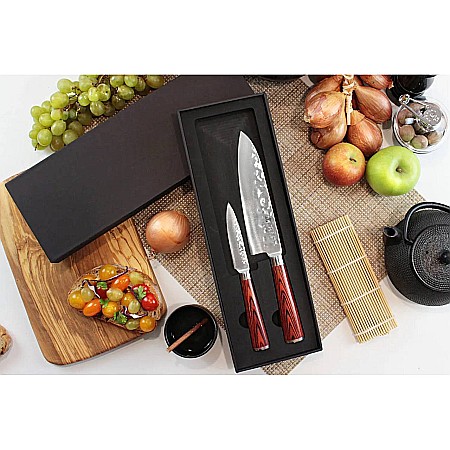 Set 2 Cuțite WUSAKI Santoku 17 cm și Paring 9 cm [2]