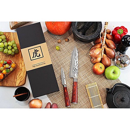 Set 2 Cuțite WUSAKI Santoku 17 cm și Paring 9 cm [1]