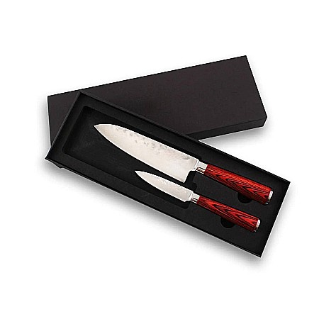 Atelierul de Gătit - Set 2 Cuțite WUSAKI Santoku 17 cm și Paring 9 cm