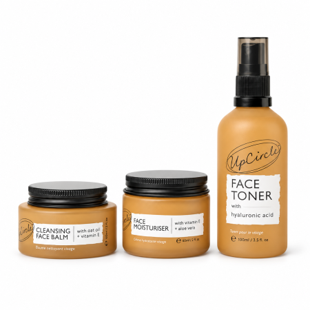 Set Îngrijire Ten UpCircle Beauty – Curățare, Tonifiere & Hidratare – Toate Tipurile de Ten [1]