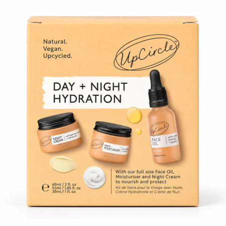 Noutăți - Set Îngrijire Ten UpCircle Beauty – Hidratare Zi & Noapte – Toate Tipurile de Ten
