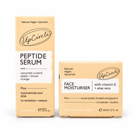 Noutăți - Set Îngrijire Ten UpCircle Beauty – Peptide, Fermitate & Elasticitate – Toate Tipurile de Ten