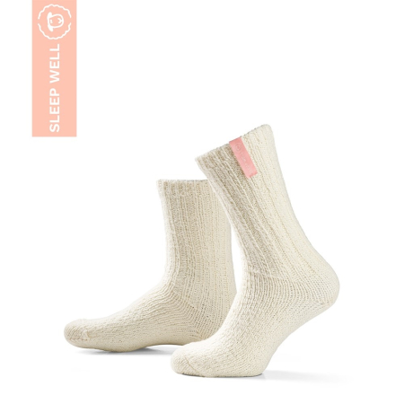 Șosete cu Personalitate - Șosete SOXS Sleep Well Off White 34–36
