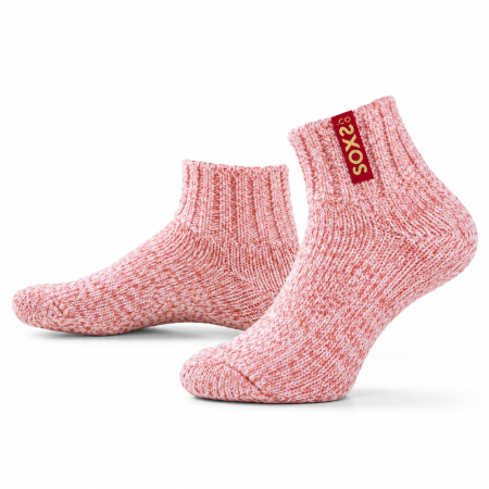 Șosete cu Personalitate - Șosete Scurte SOXS Originals Roz Femei 37–41