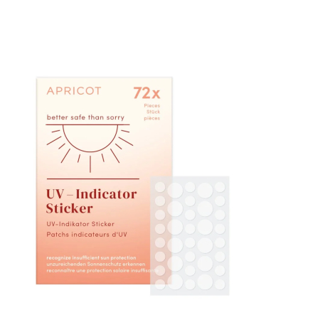 Ritualuri de Îngrijire - Stickere Indicator UV APRICOT pentru Protecție Solară 72 buc