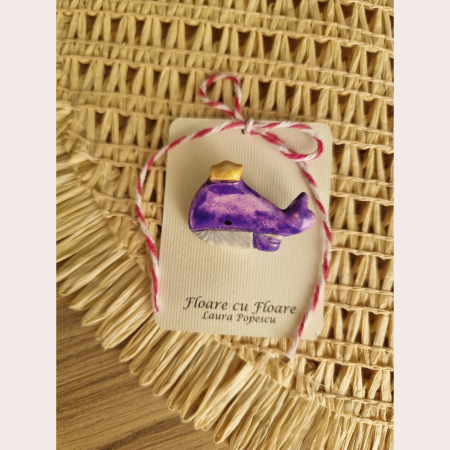 Brose lucioase - Balena mov