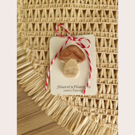 Mărțișoare - Brosa Ciuperca