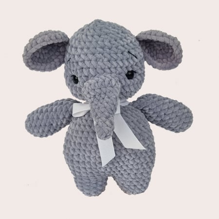 Jucării croșetate - Elefant