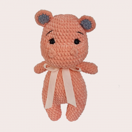 Jucării croșetate - Hipopotam