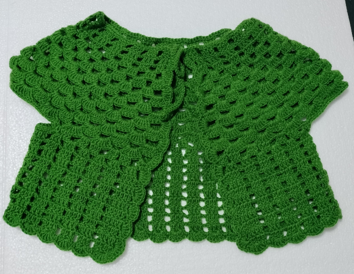 Bolero crosetat verde [2]