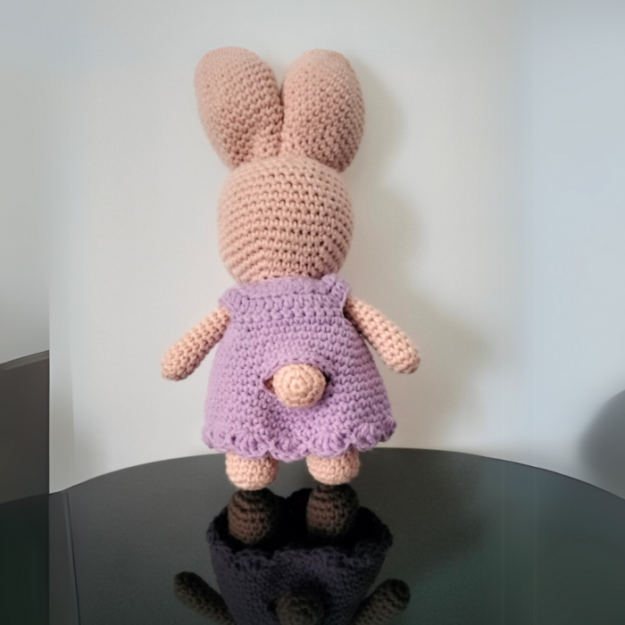 Iepuras crosetat, cu rochita [3]