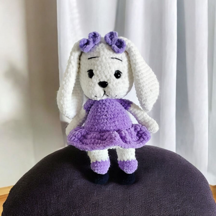 Iepuras de catifea crosetat [2]