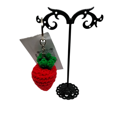 Breloc crosetat Capsunica [2]