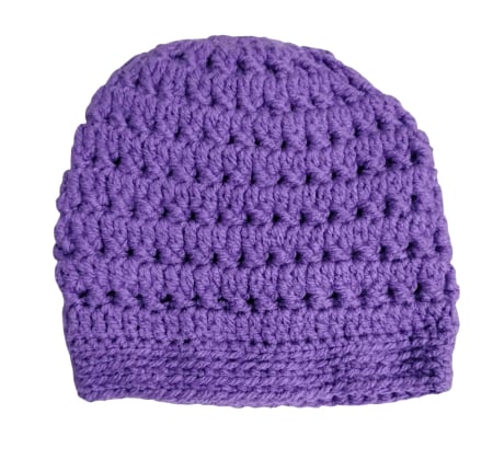 Caciuli - Caciula crosetata, cu doua fete