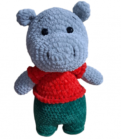 Jucarii de catifea - Hipopotamul Nino