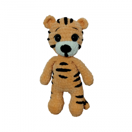 Jucarii de catifea - Tigrisor crosetat