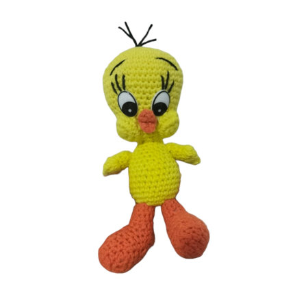 Jucarii de bumbac - Tweety crosetat