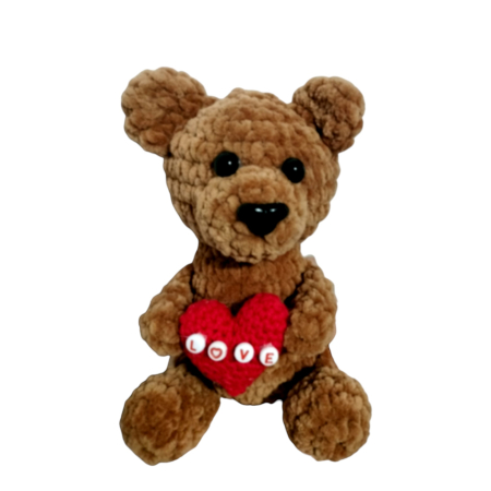 Jucarii de catifea - Ursulet indragostit