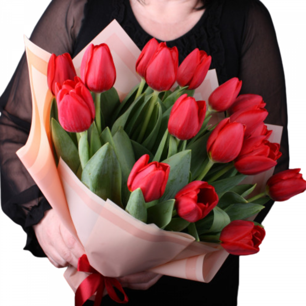 Buchet cu lalele roșii [3]