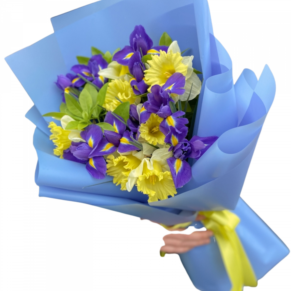 Buchet de narcise și iriși [2]