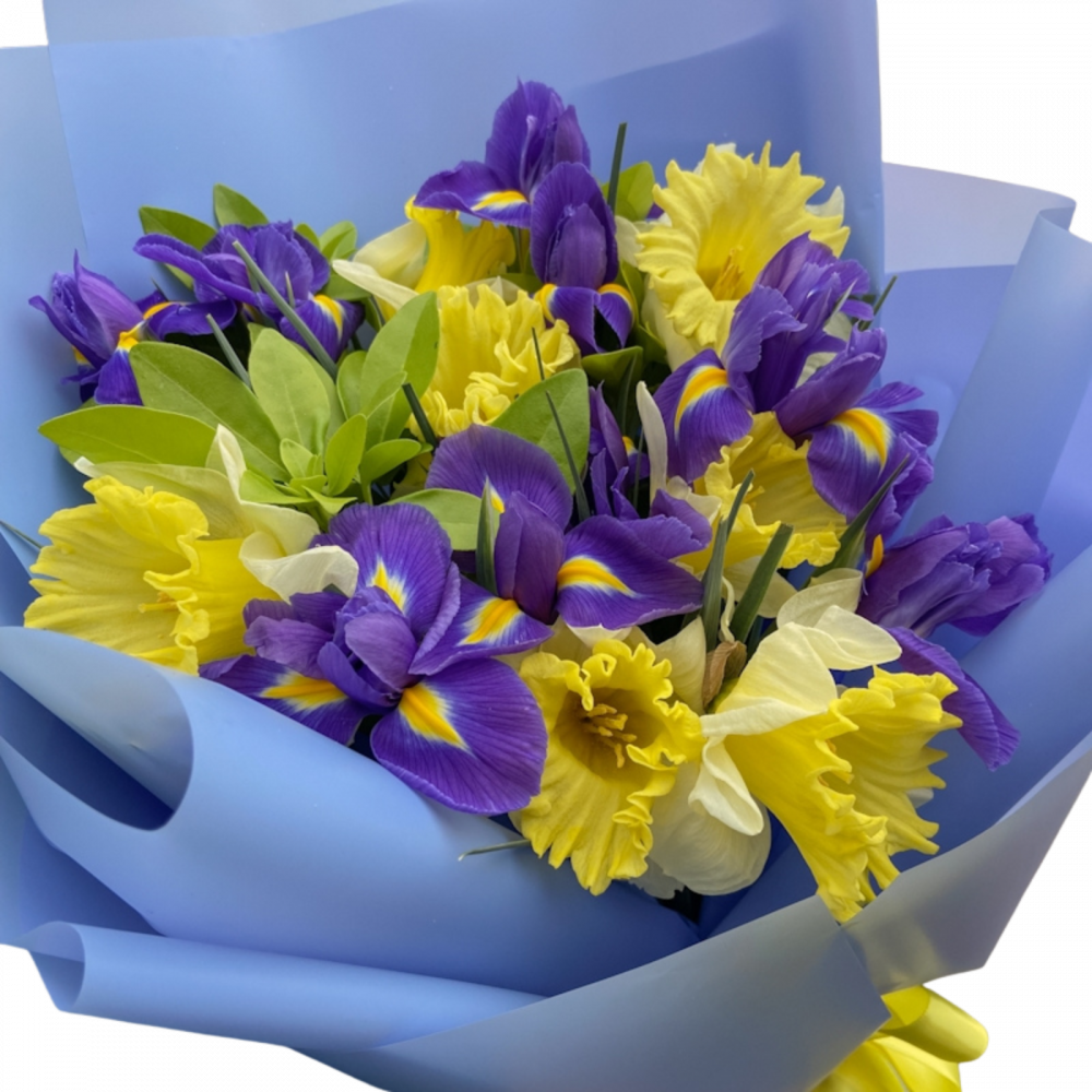 Buchet de narcise și iriși [3]