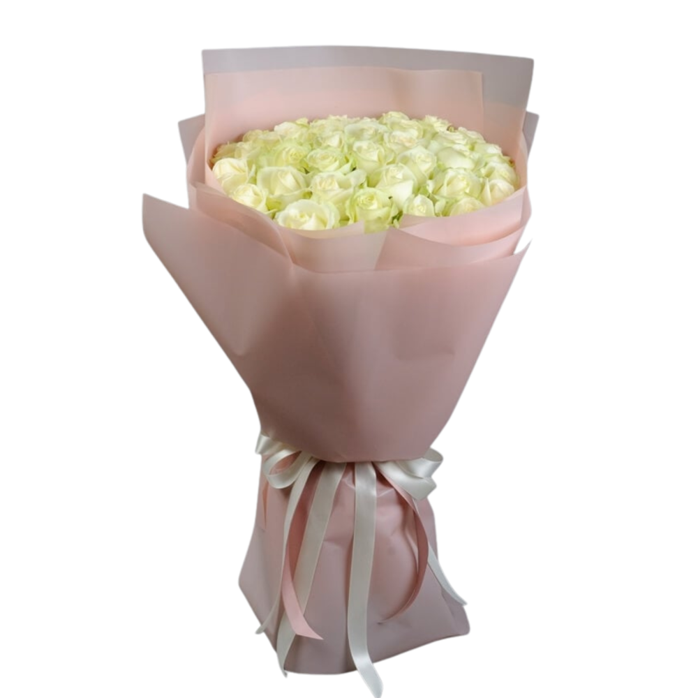 Buchet trandafiri albi ”Regal roses” [1]