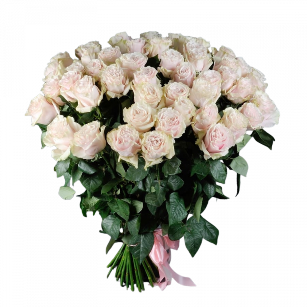 Buchet trandafiri roz pal ”Pink Mondial” [1]
