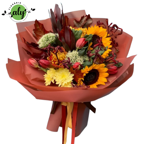 BUCHETE CRIZANTEME - Buchet ”Autumn Colours”