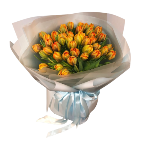 Buchet cu lalele portocalii