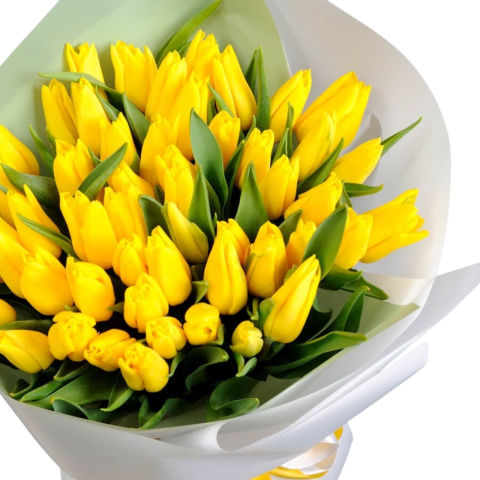 Buchet cu lalele galbene [1]