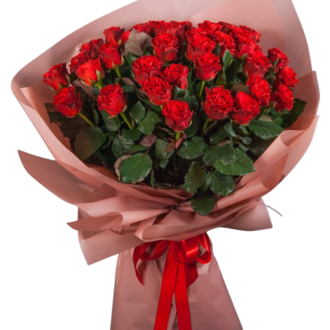 Buchet DeLuxe cu trandafiri roșii [1]